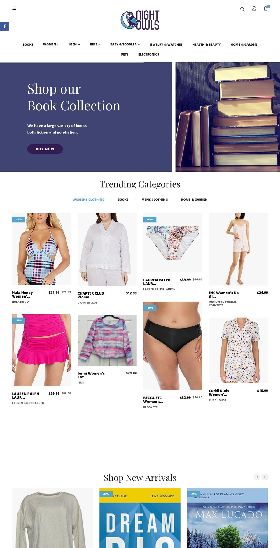 nightowlsinc.com shopify website screenshot