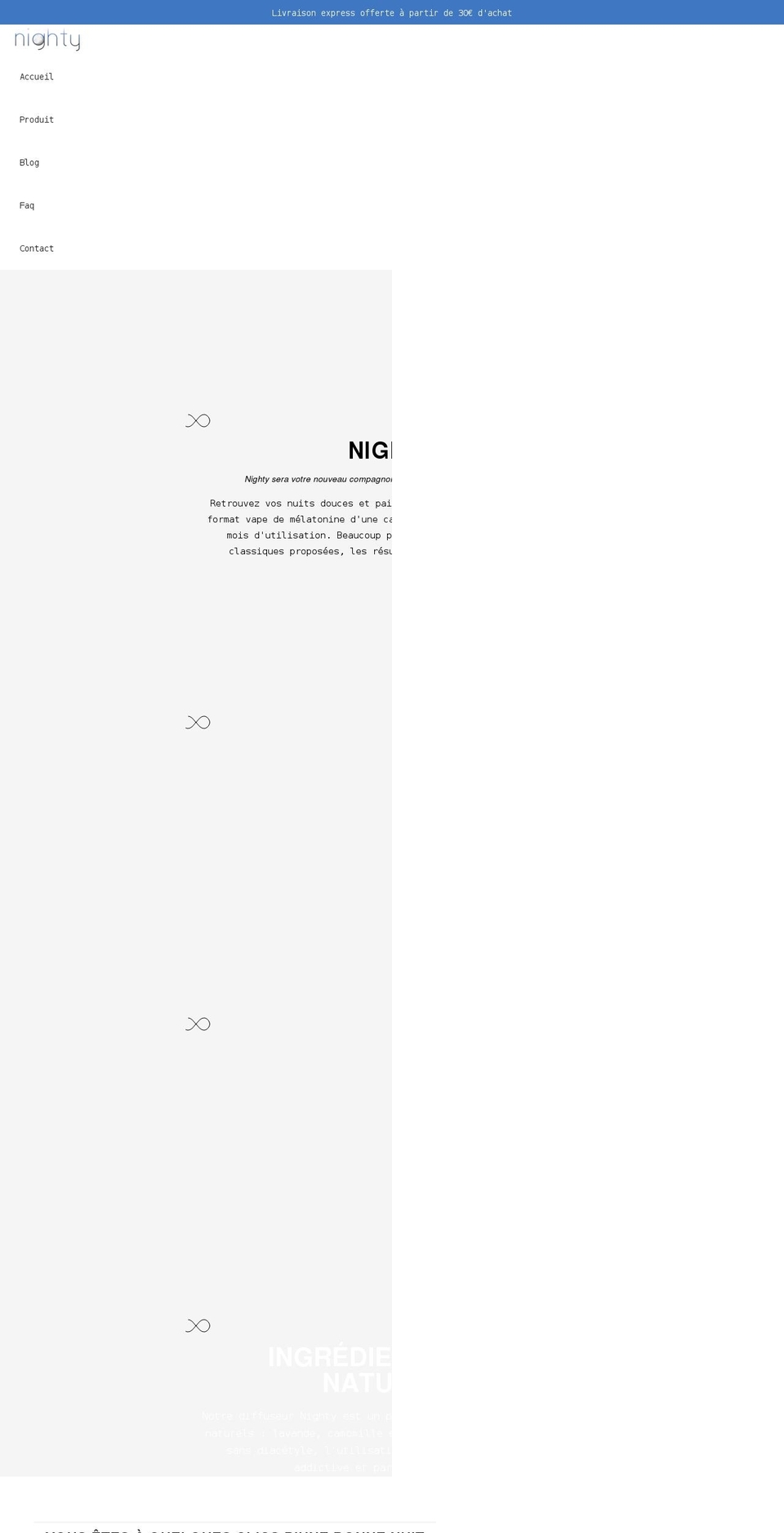 nightypen.com shopify website screenshot