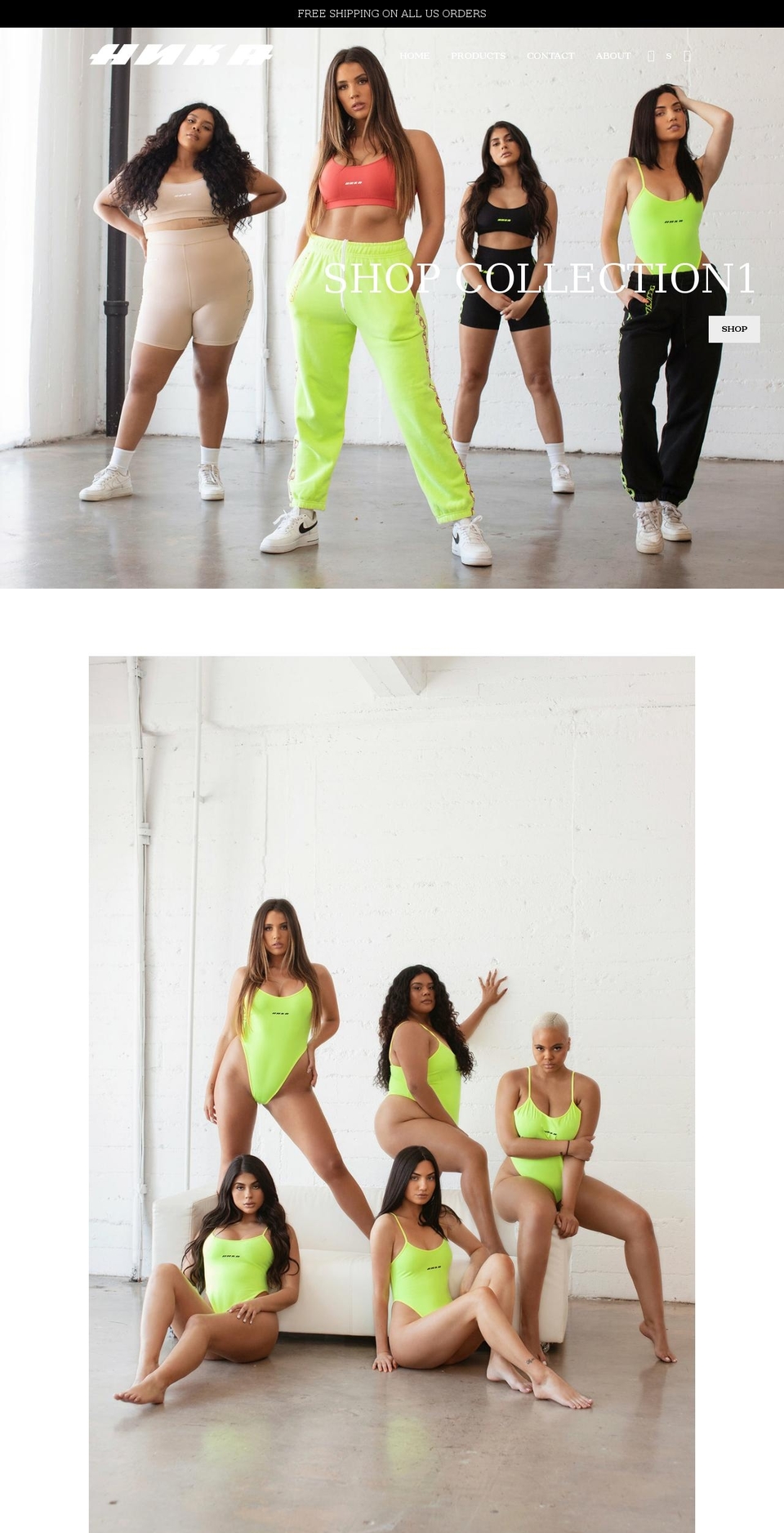 nikabrand.com shopify website screenshot