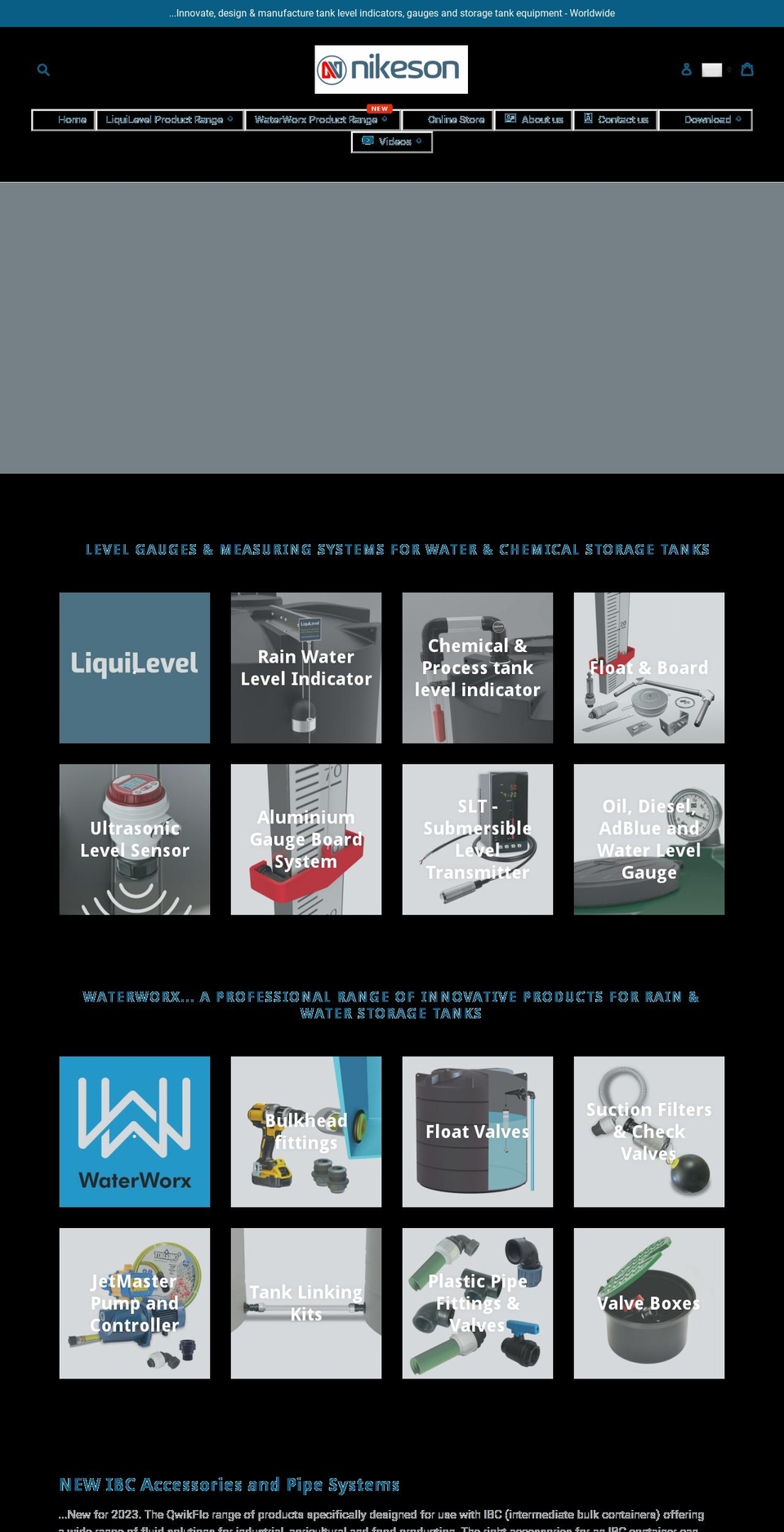 nikeson.com shopify website screenshot