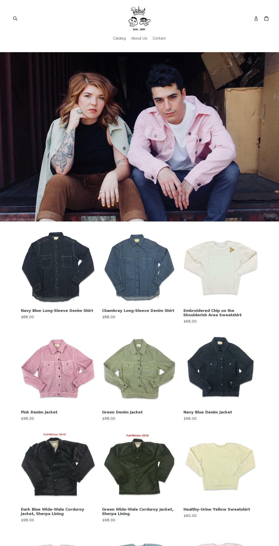 nikijon.com — Shopify storefront screenshot