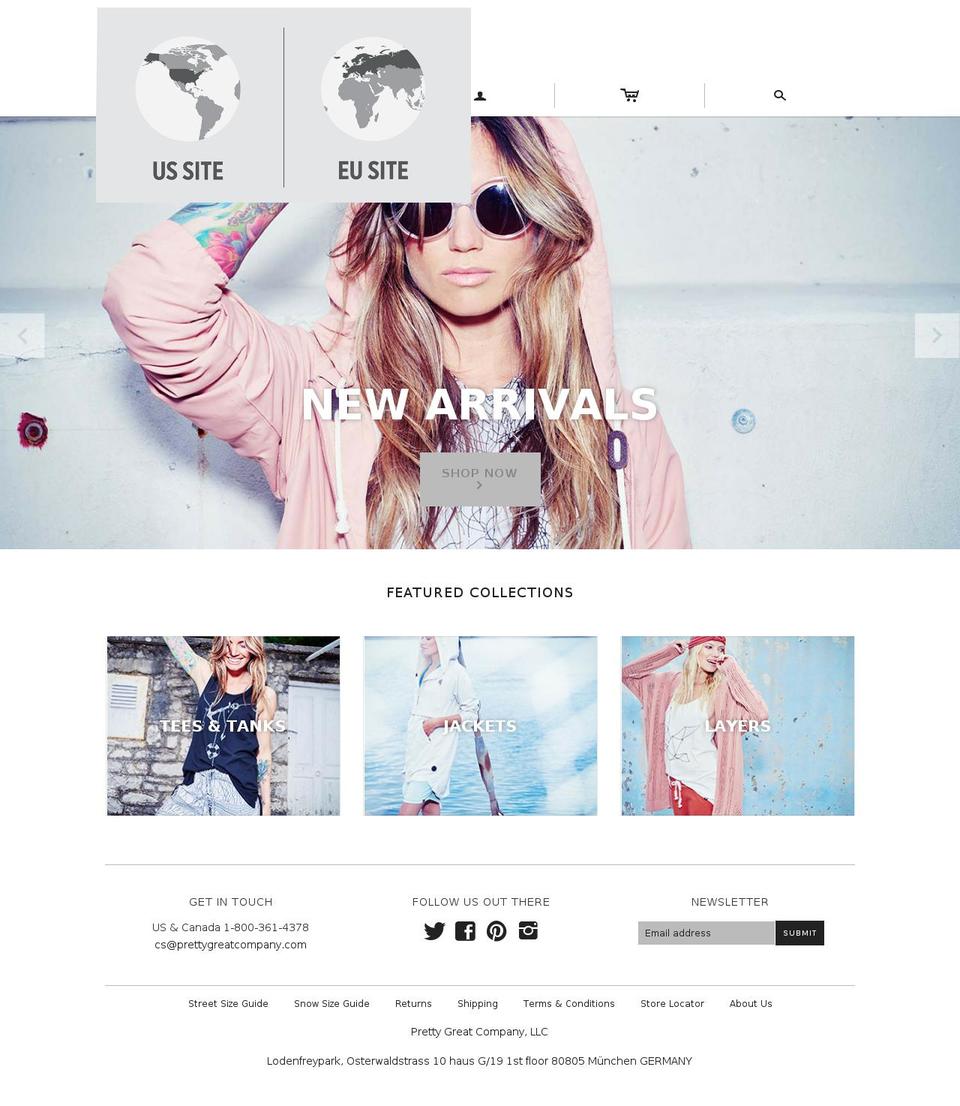 nikitaclothing.com shopify website screenshot