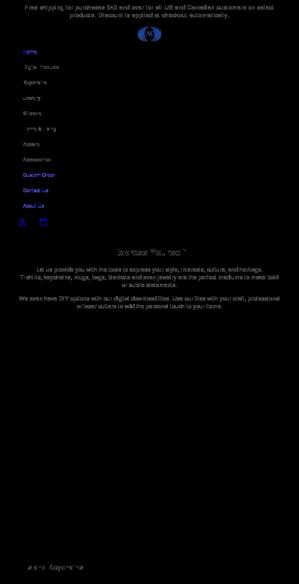 nikittydesign.com shopify website screenshot