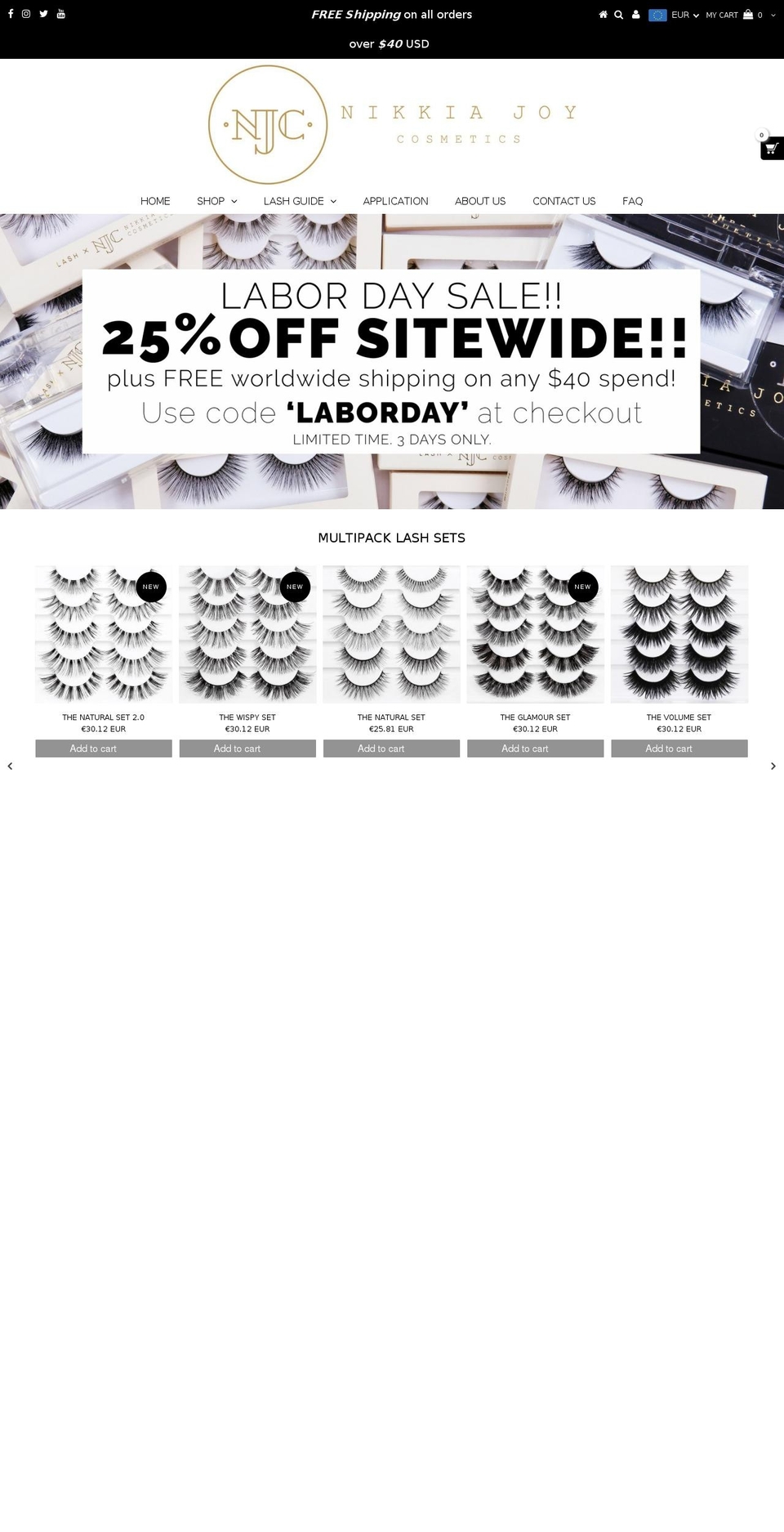 Nikkia Joy Cosmetics Testament 1 Shopify theme site example nikkiajoycosmetics.com
