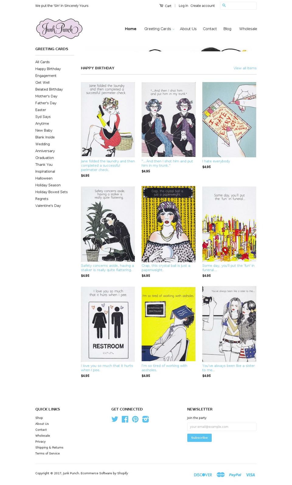 nikkihirsch.com shopify website screenshot