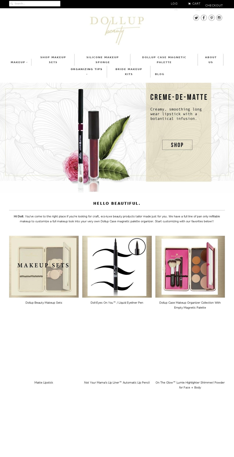 nikkihynek.com shopify website screenshot