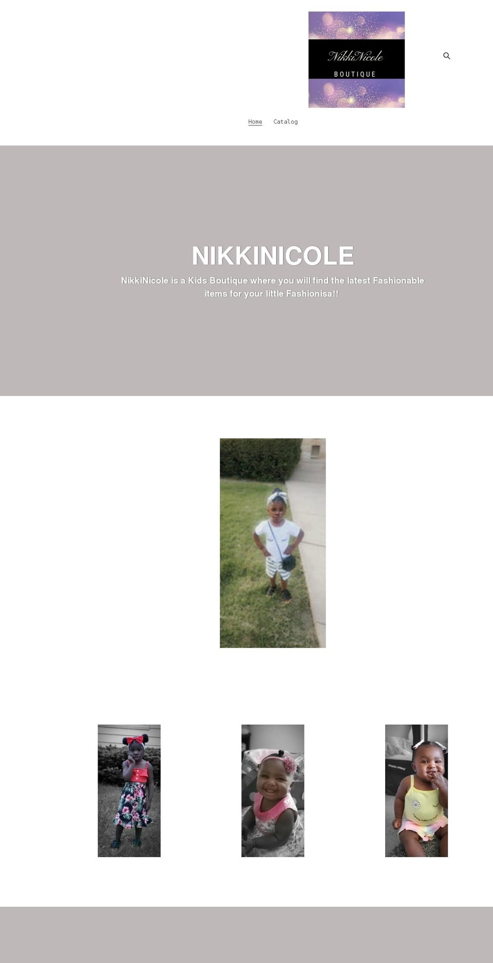 nikkinicoleboutique.com shopify website screenshot