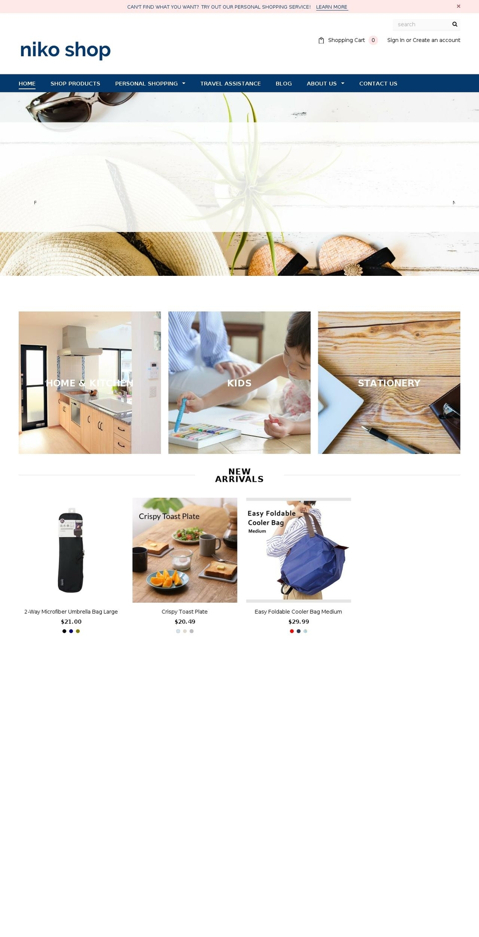 niko-shop.com — Shopify storefront screenshot