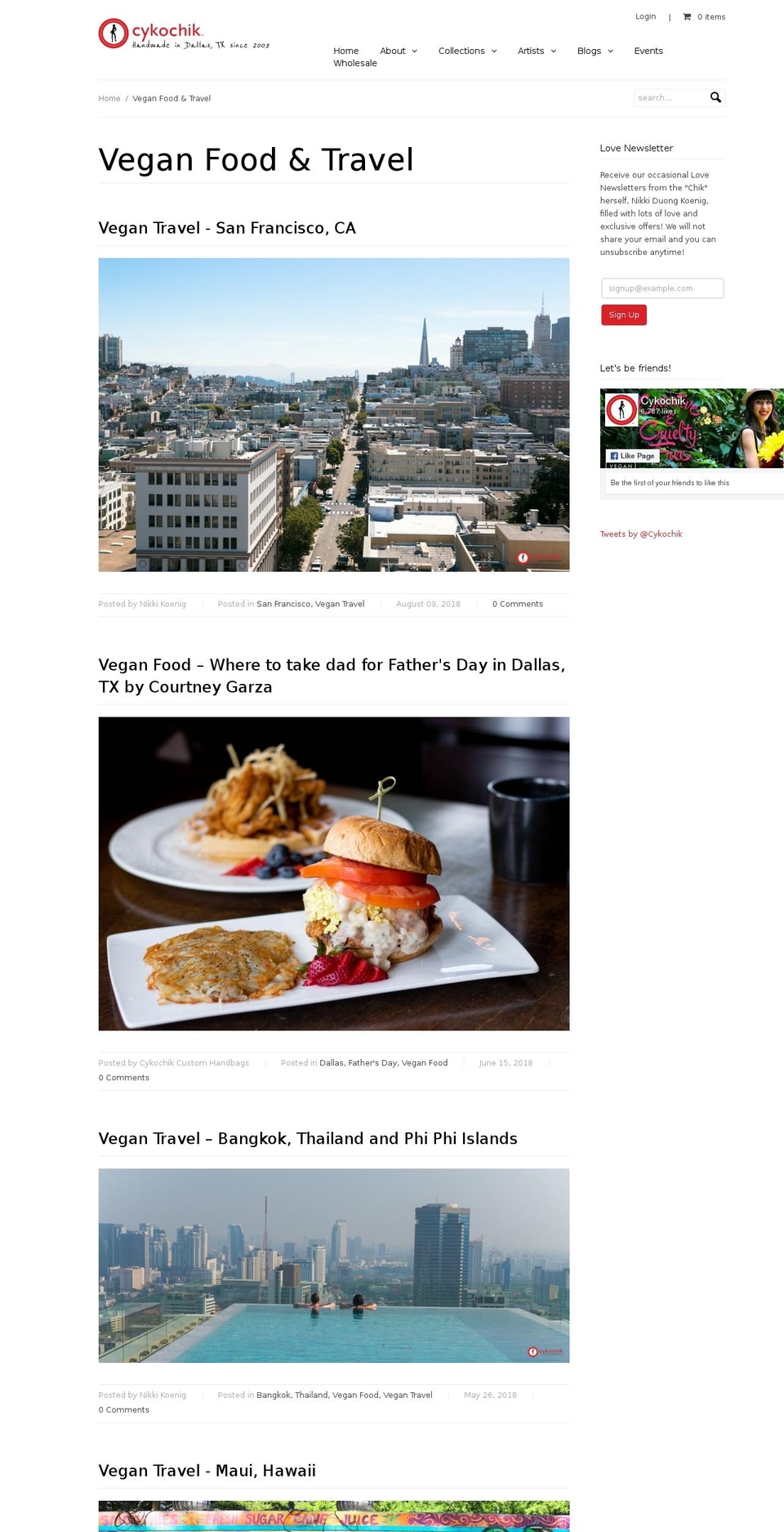 nikovegan.com — Shopify storefront screenshot