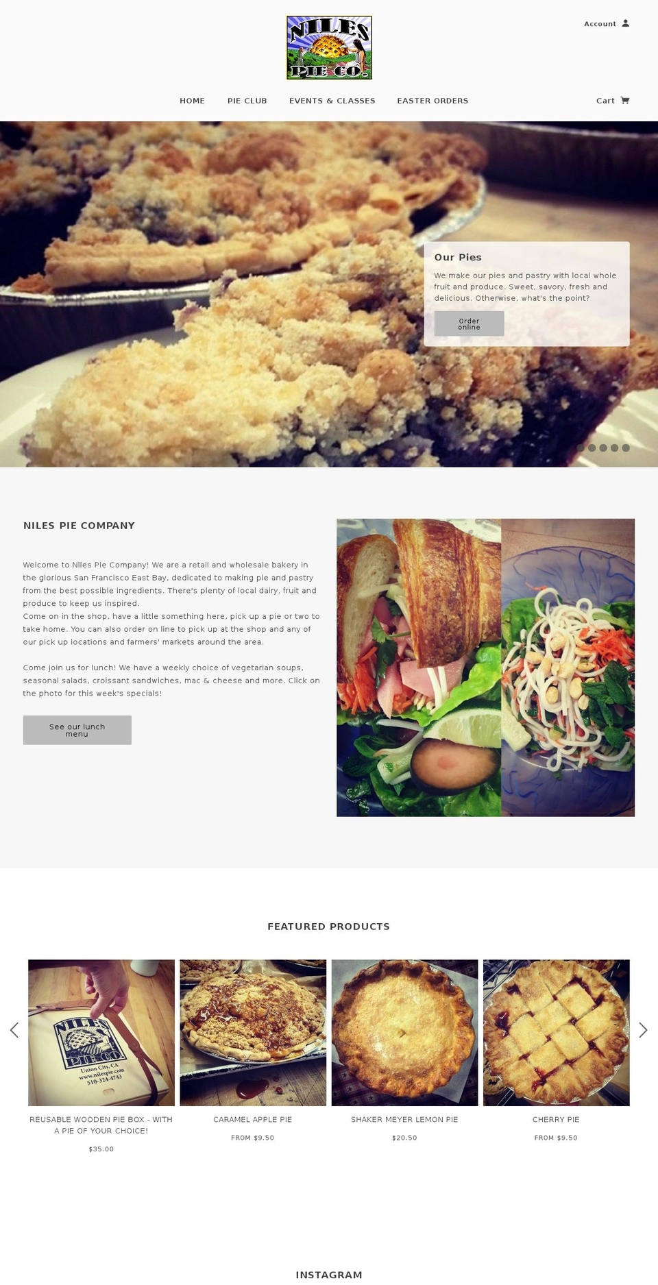 nilespie.com shopify website screenshot