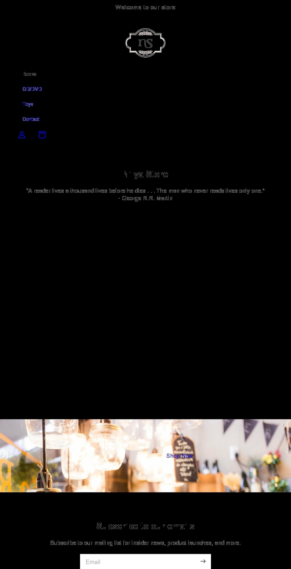 nilyastore.com shopify website screenshot