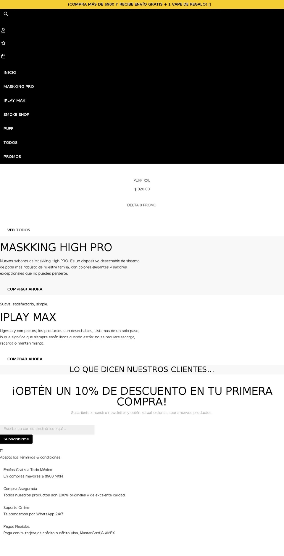 nimbusmx.com shopify website screenshot