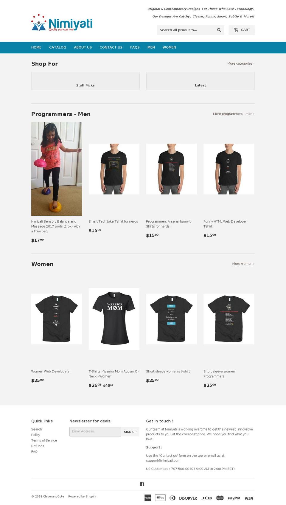 nimiyati.com shopify website screenshot