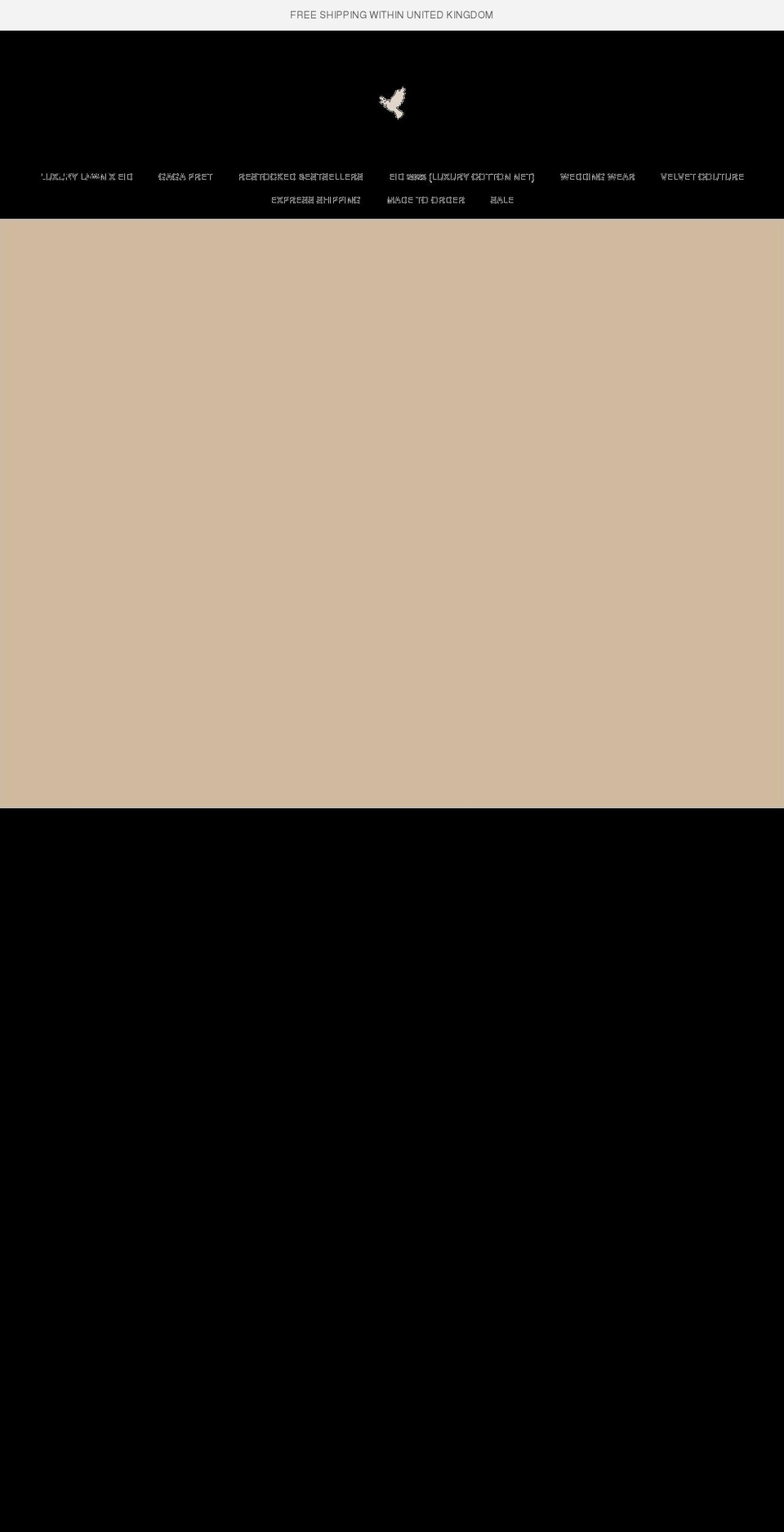 nimsayboutique.com shopify website screenshot