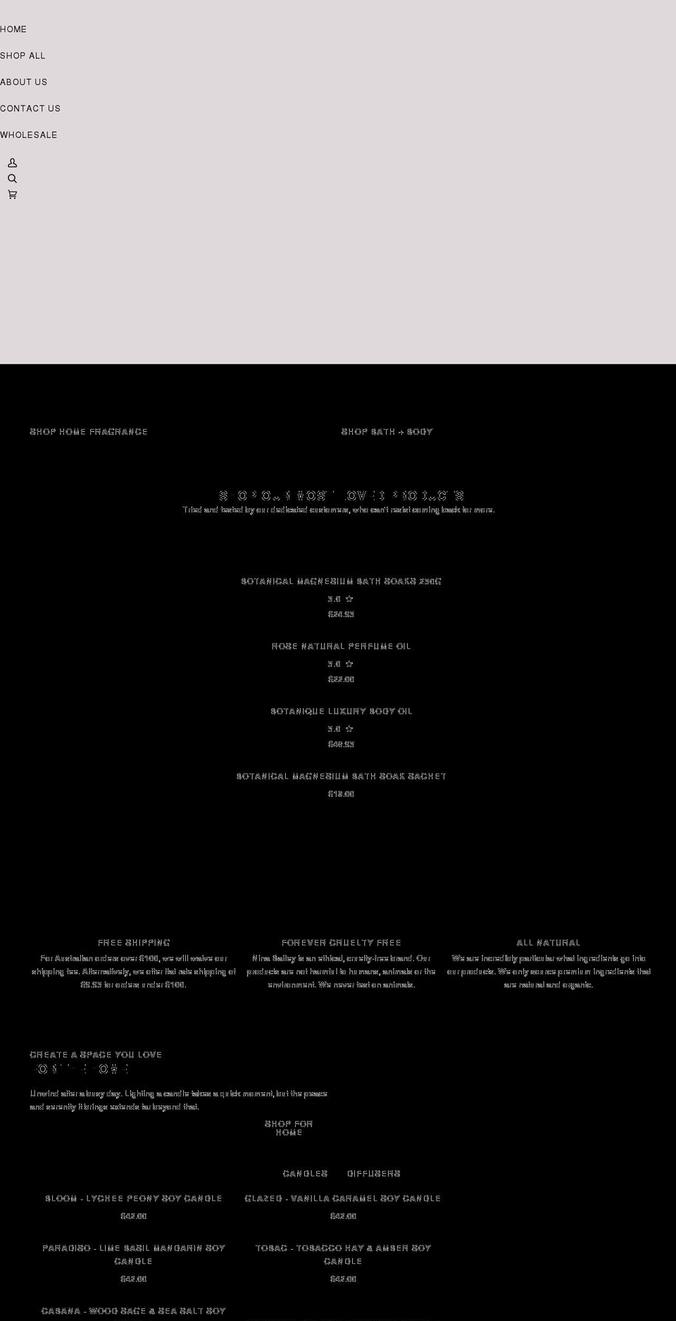 ninabailey.com.au shopify website screenshot