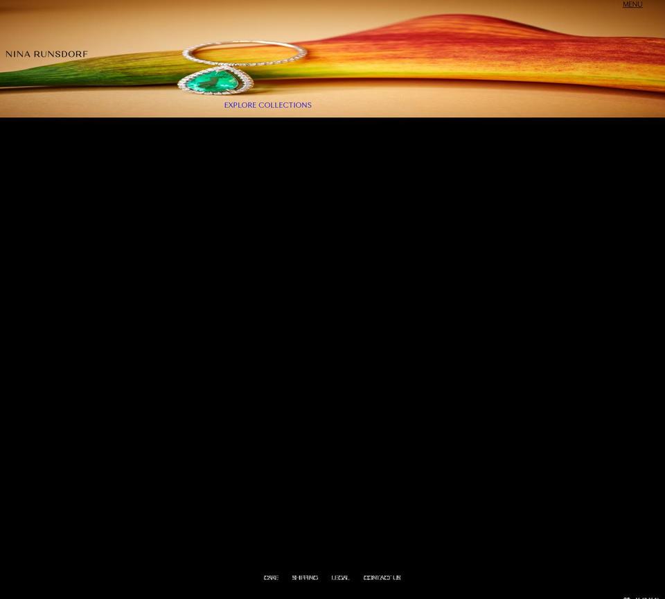 ninarunsdorf.com shopify website screenshot