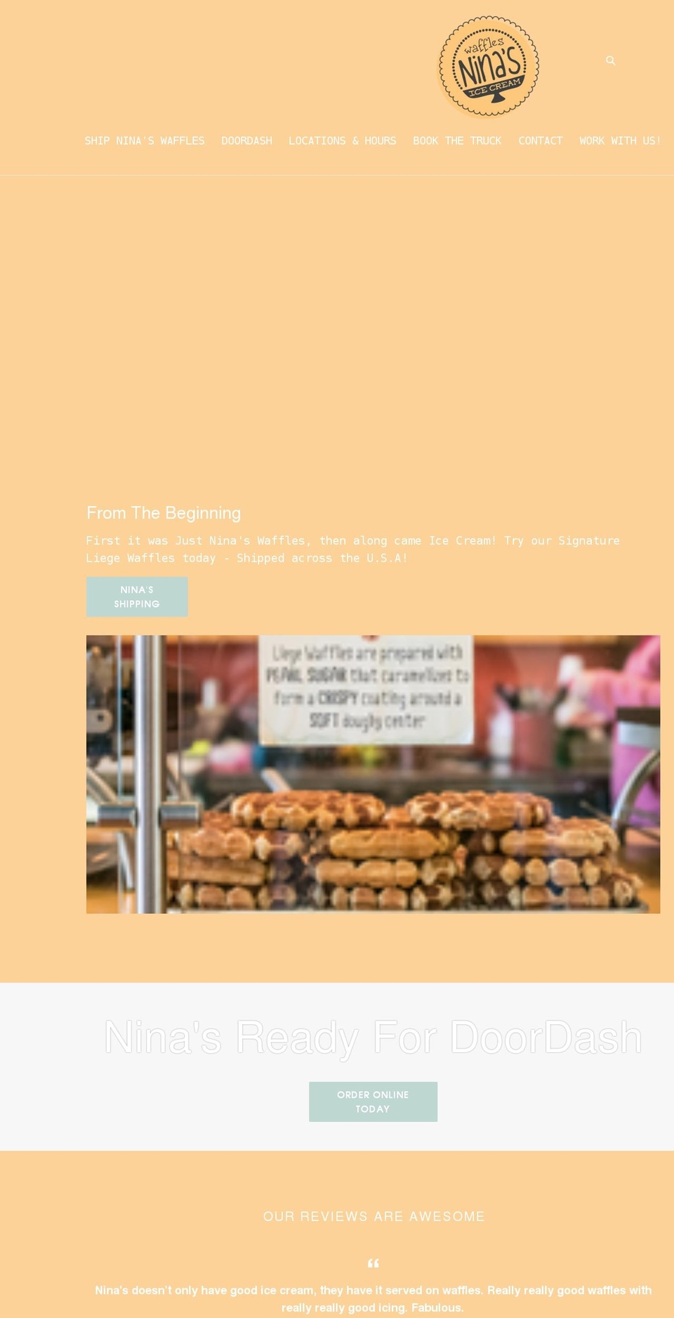 ninas.shop shopify website screenshot