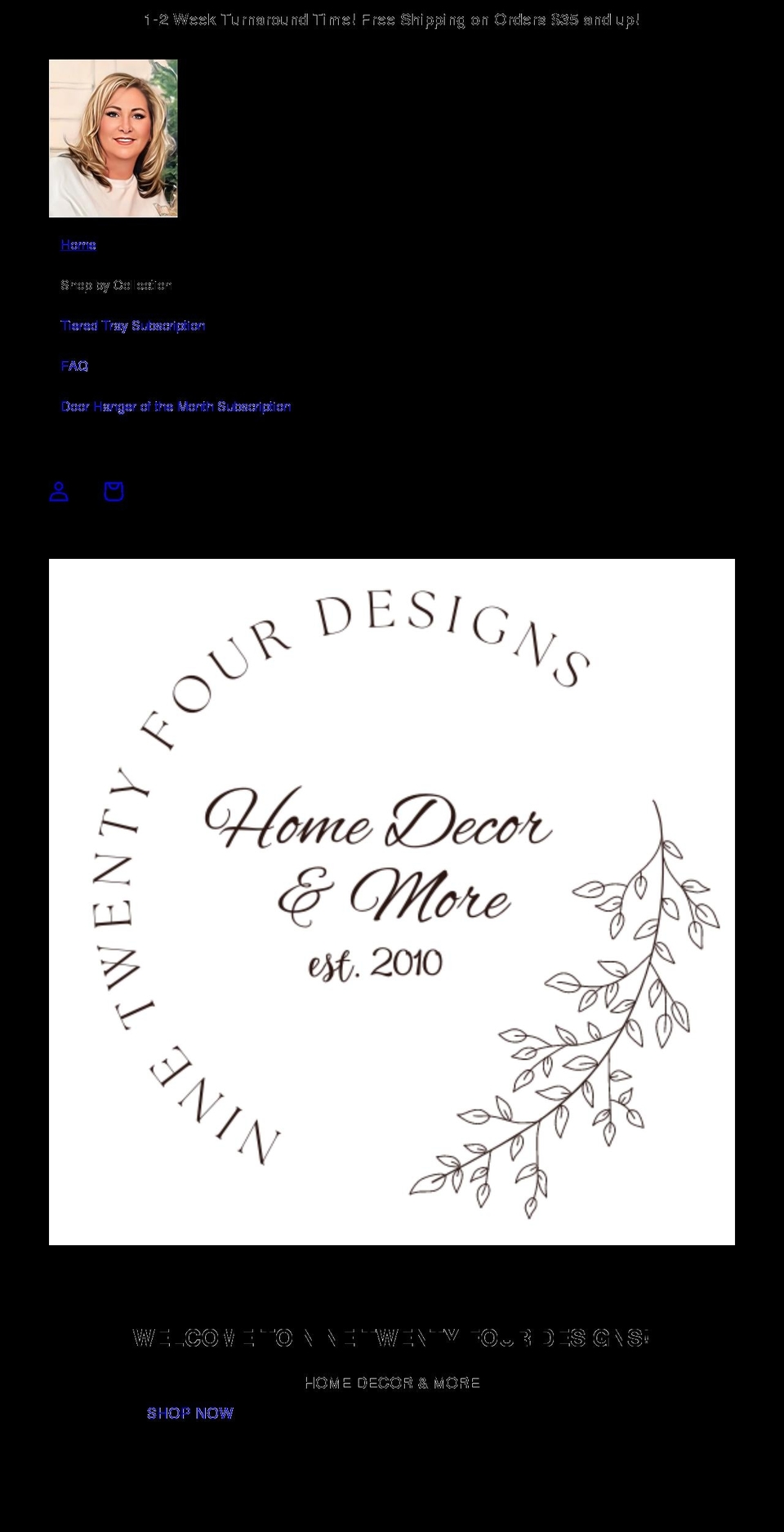 ninetwentyfourdesigns.com shopify website screenshot