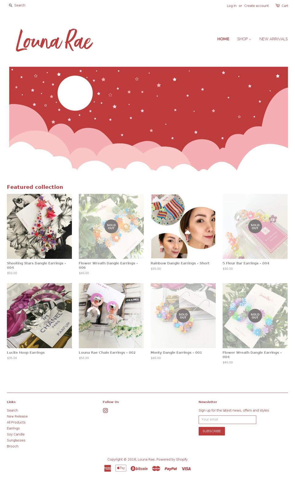 ninety8.com shopify website screenshot