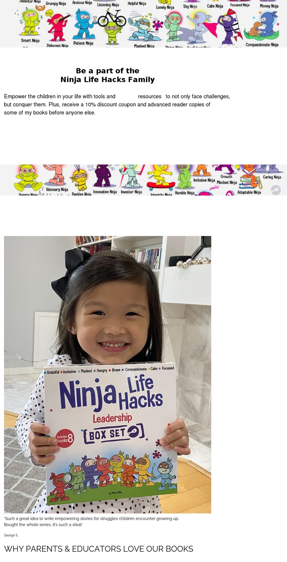 ninjalifehack.com — Shopify storefront screenshot