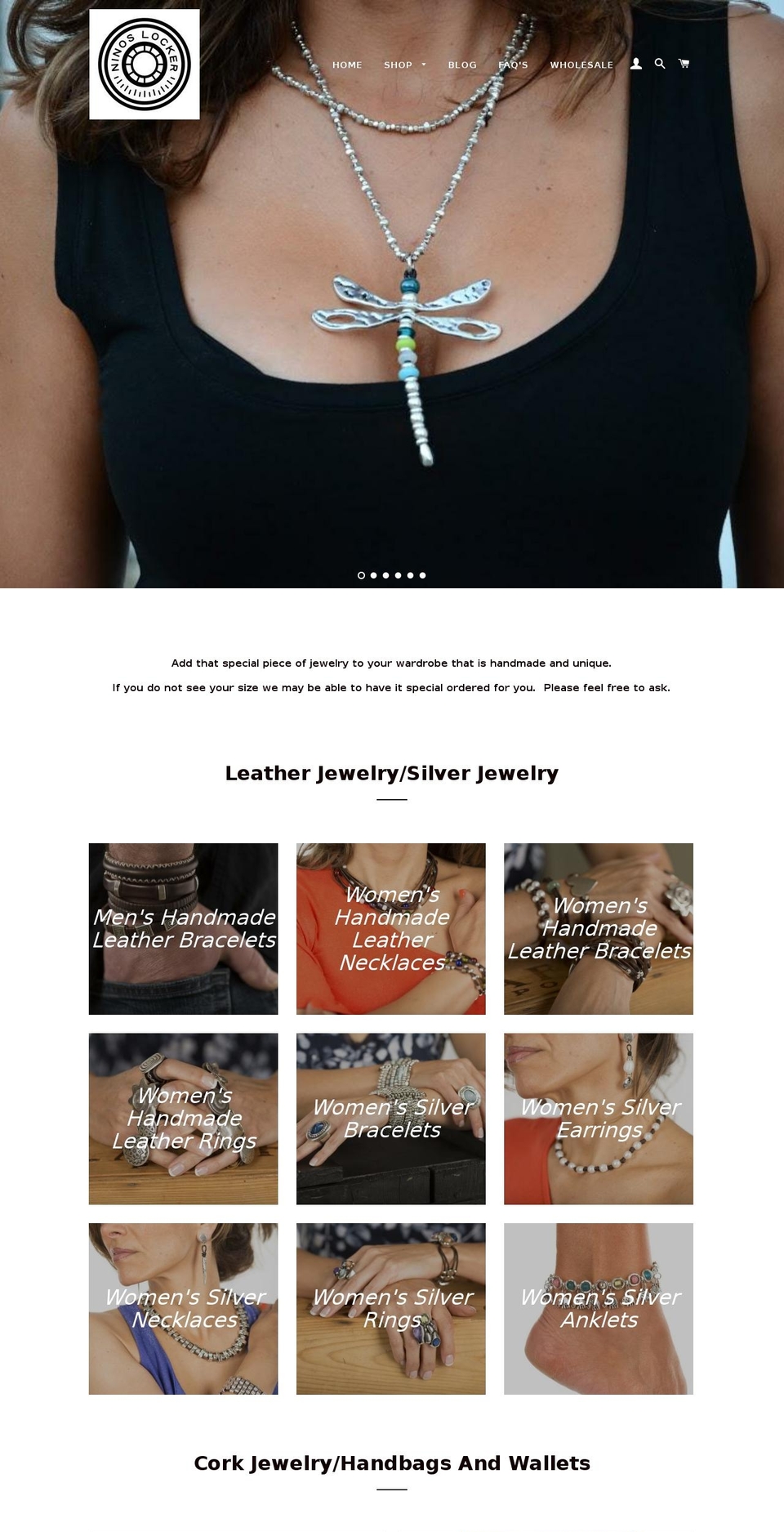 ninoslocker.com — Shopify storefront screenshot