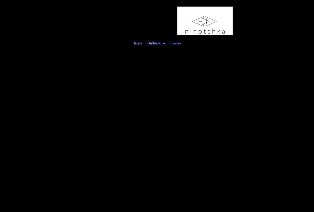 ninotchkajewelry.com shopify website screenshot