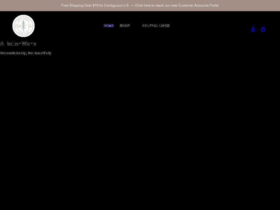 ninthandpine.com shopify website screenshot