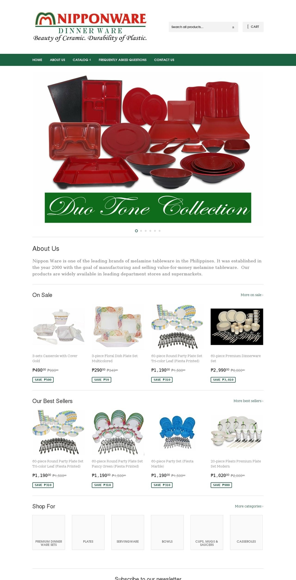 nipponware.com shopify website screenshot