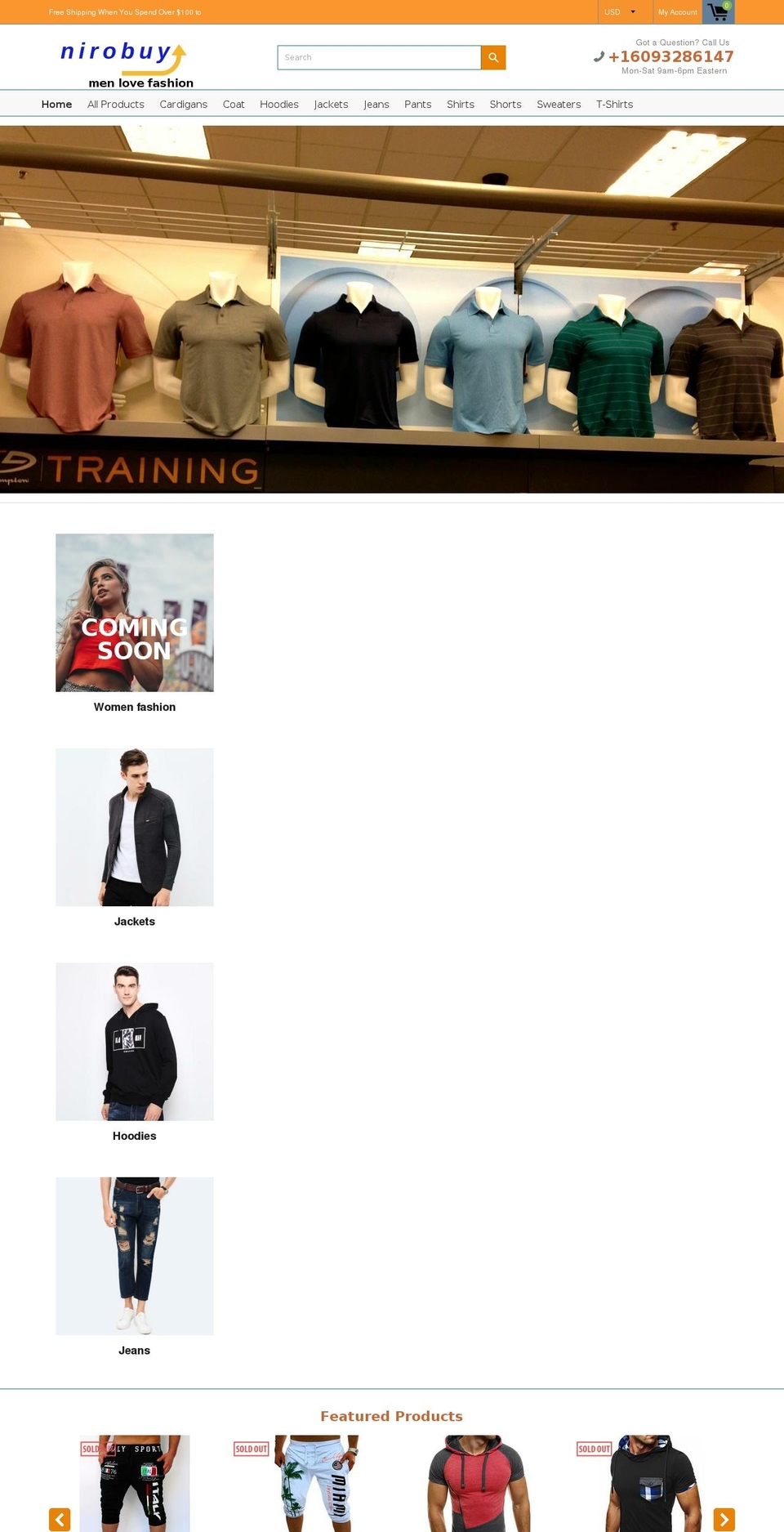 lionscave Shopify theme site example nirobuy.com