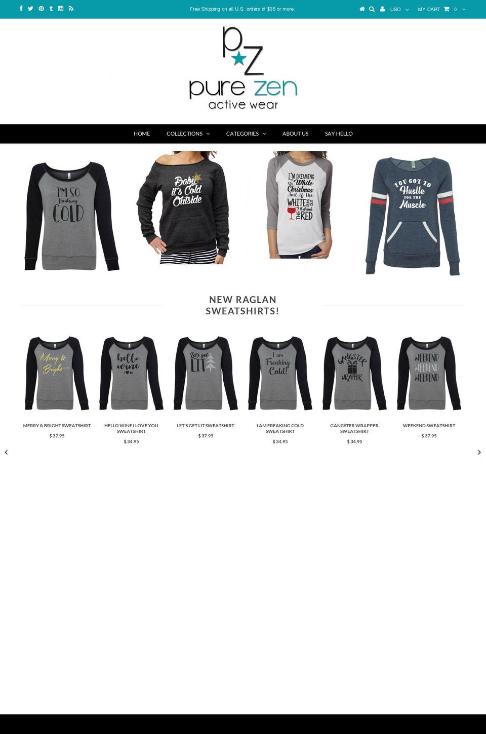 nirvanaclothing.com shopify website screenshot