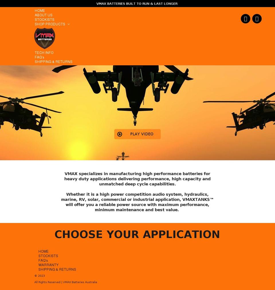 nitrobatteries.com.au shopify website screenshot