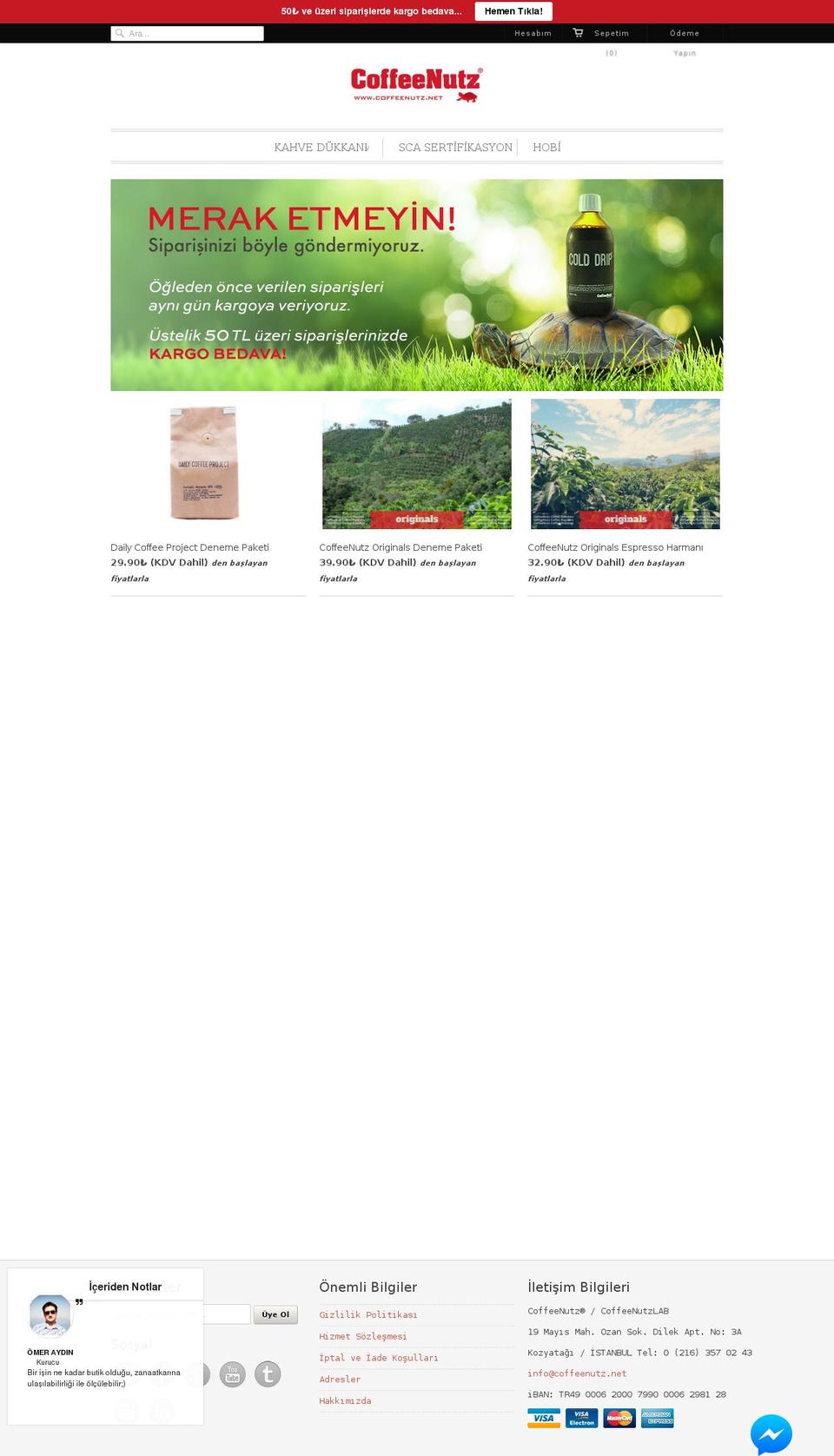 nitrobrew.net shopify website screenshot