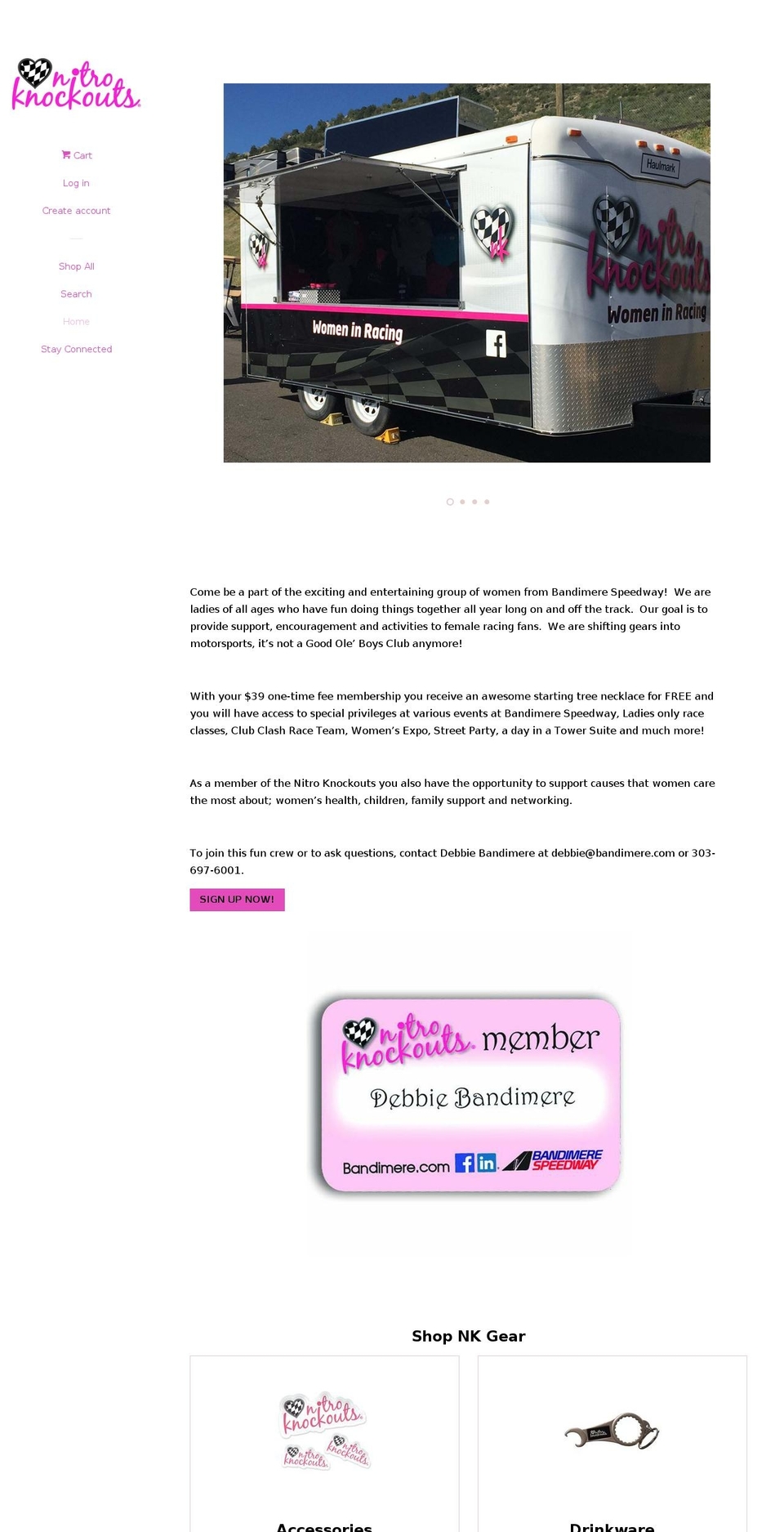 nitroknockouts.com shopify website screenshot