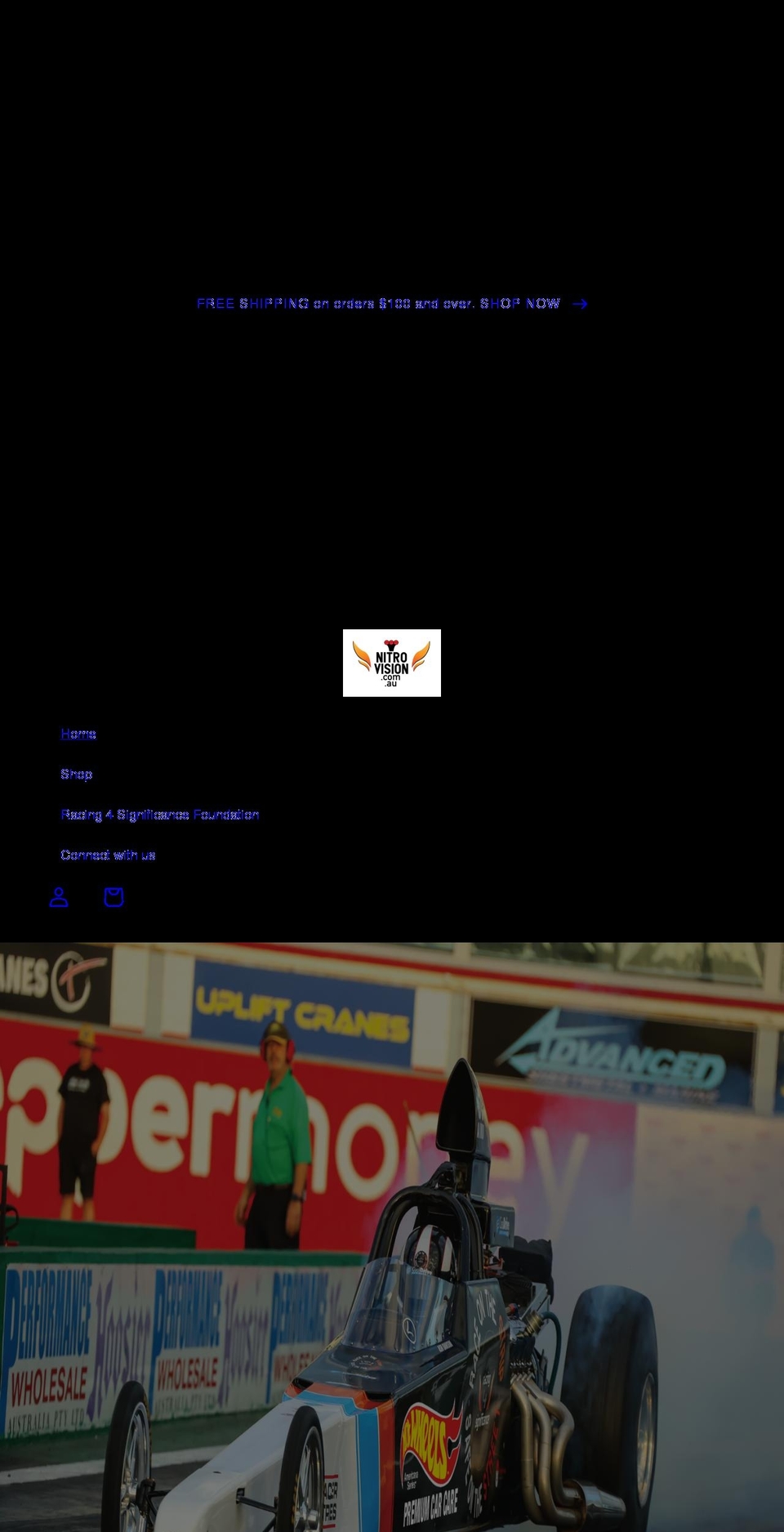 nitrovision.com.au shopify website screenshot