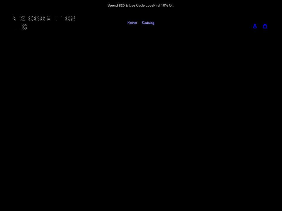 nixicosmeticsllc.com shopify website screenshot
