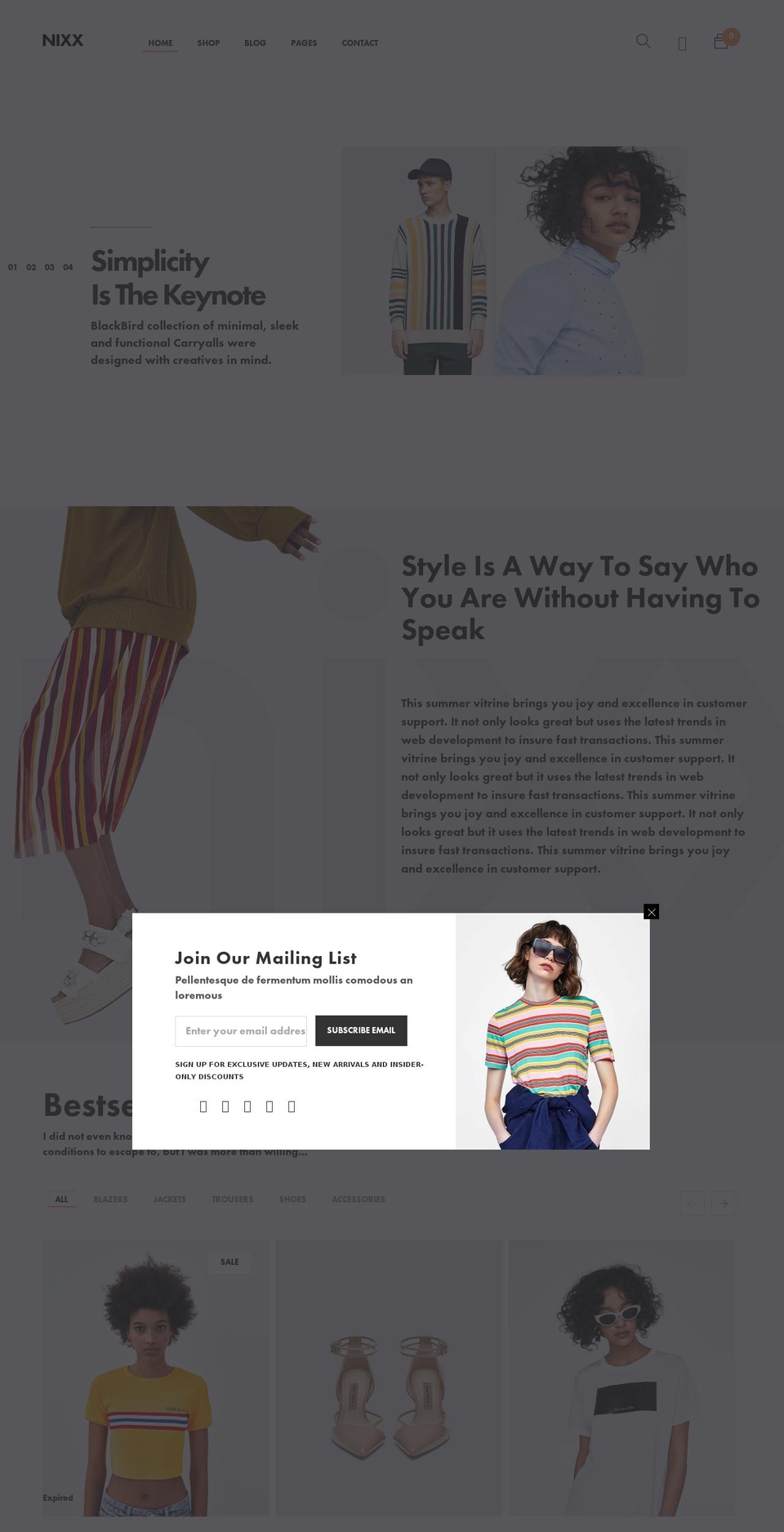 Nixx-home Shopify theme site example nixx-demo.myshopify.com