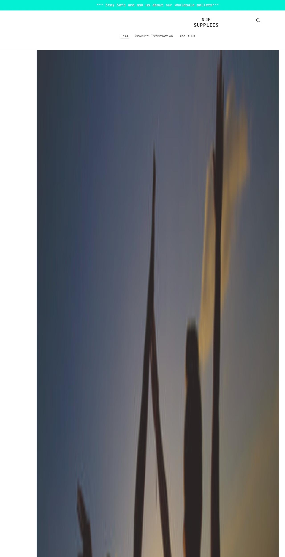 njesupplies.com shopify website screenshot