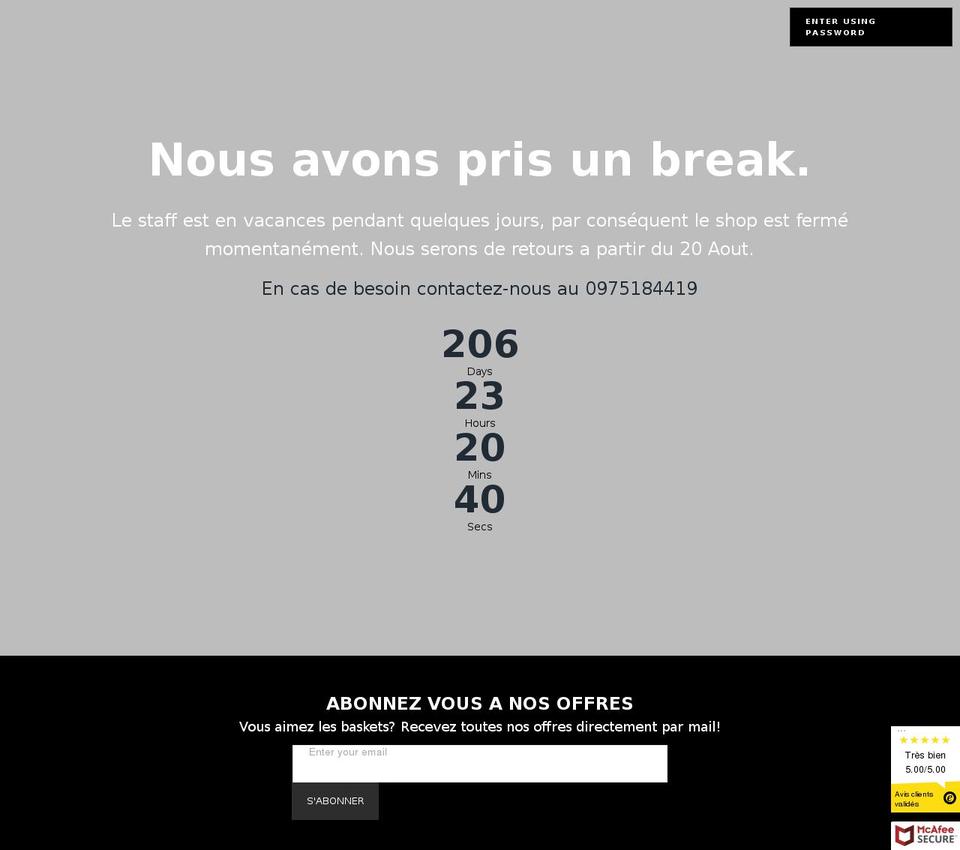Snkr-Theme-ZAGO Shopify theme site example njfootwear.com