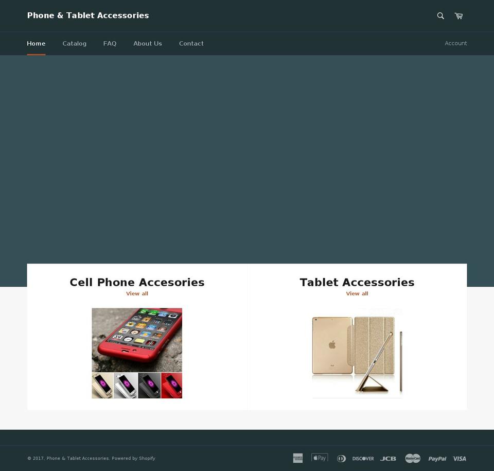 njphoneparts.com shopify website screenshot