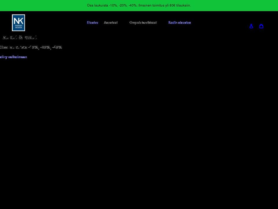 nk-teollisuus.fi shopify website screenshot