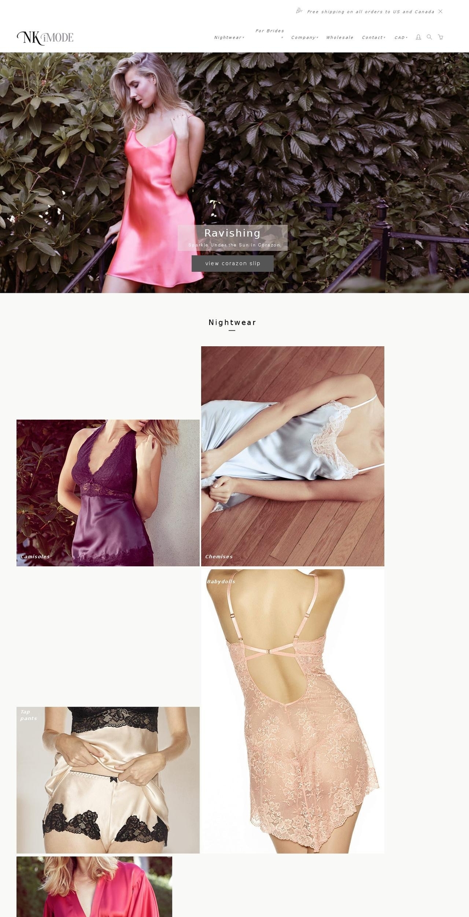 nkimode.com shopify website screenshot