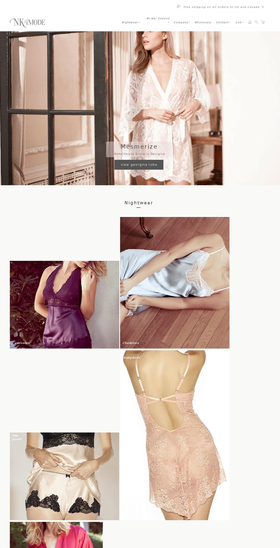 nkimode.myshopify.com shopify website screenshot