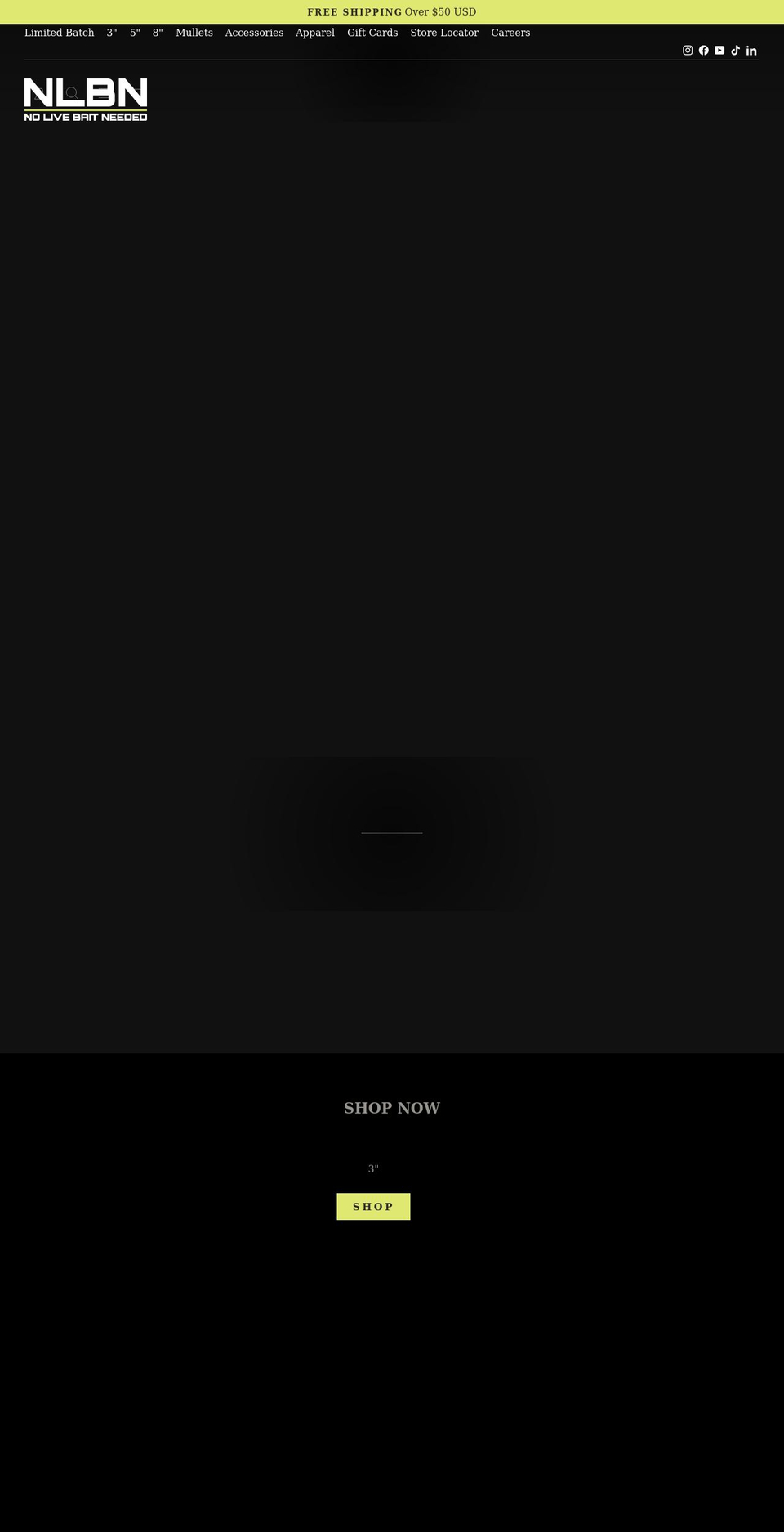 nlbn.com shopify website screenshot