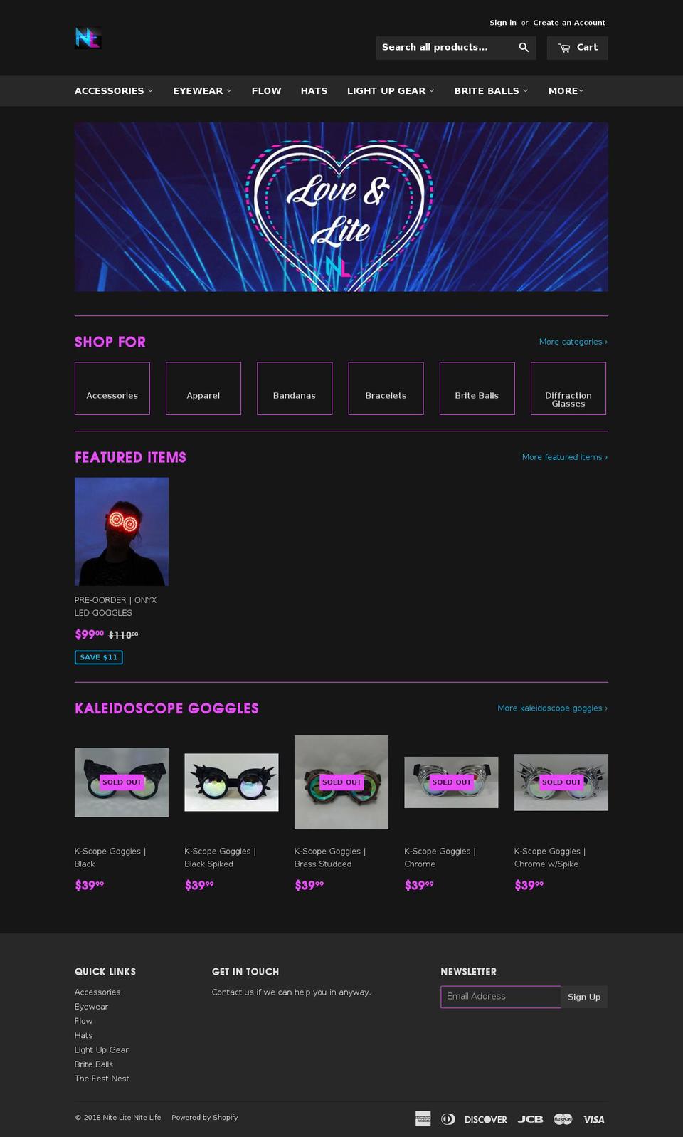 nlnl.store shopify website screenshot