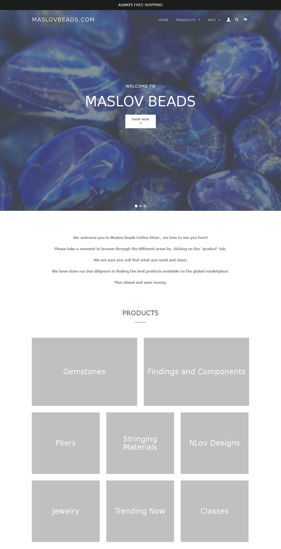 nlovdesigns.com — Shopify storefront screenshot