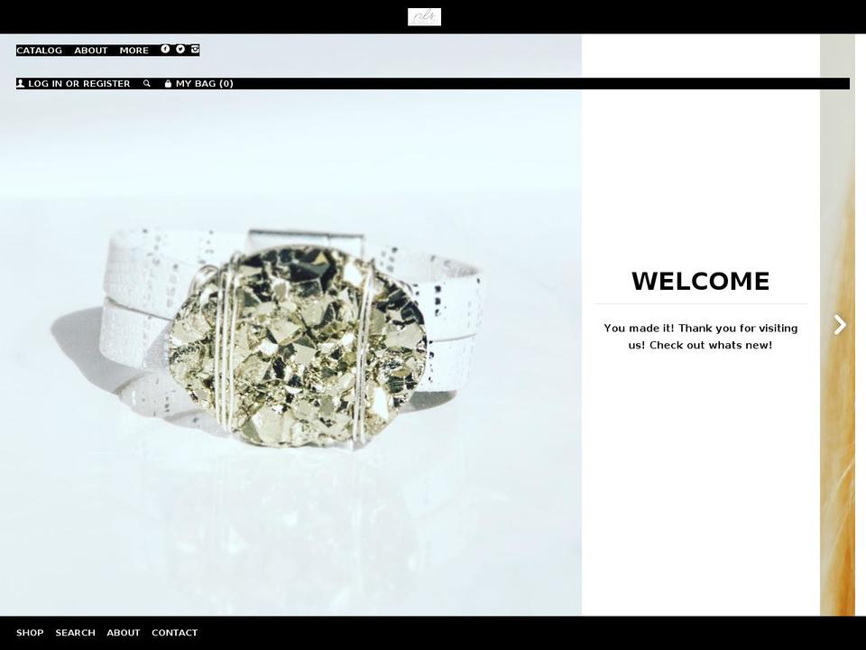 nlsjewelry.com shopify website screenshot