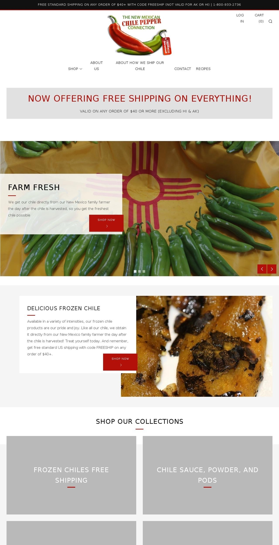 nmcchile.com — Shopify storefront screenshot