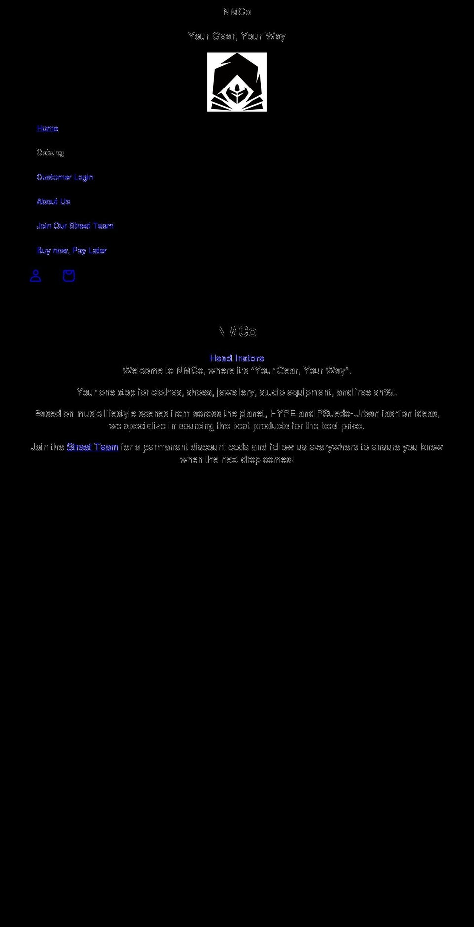 nmco.com.au shopify website screenshot