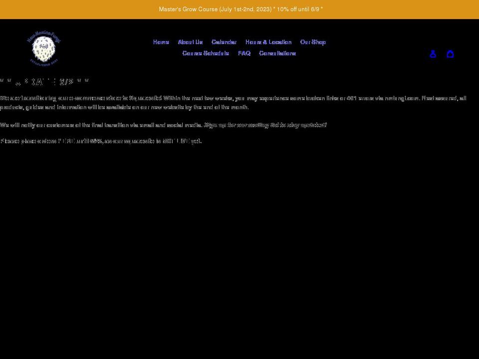 nmfungi.com shopify website screenshot