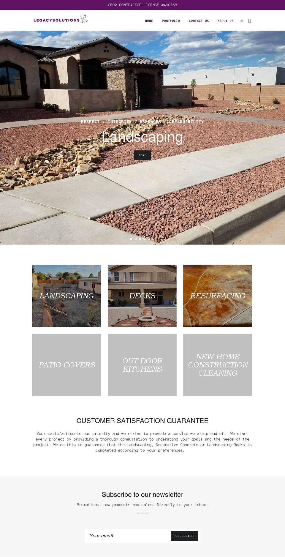 nmlegacysolution.com shopify website screenshot